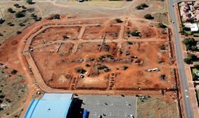 Bulk Earthworks & Site Layout – Aerial View