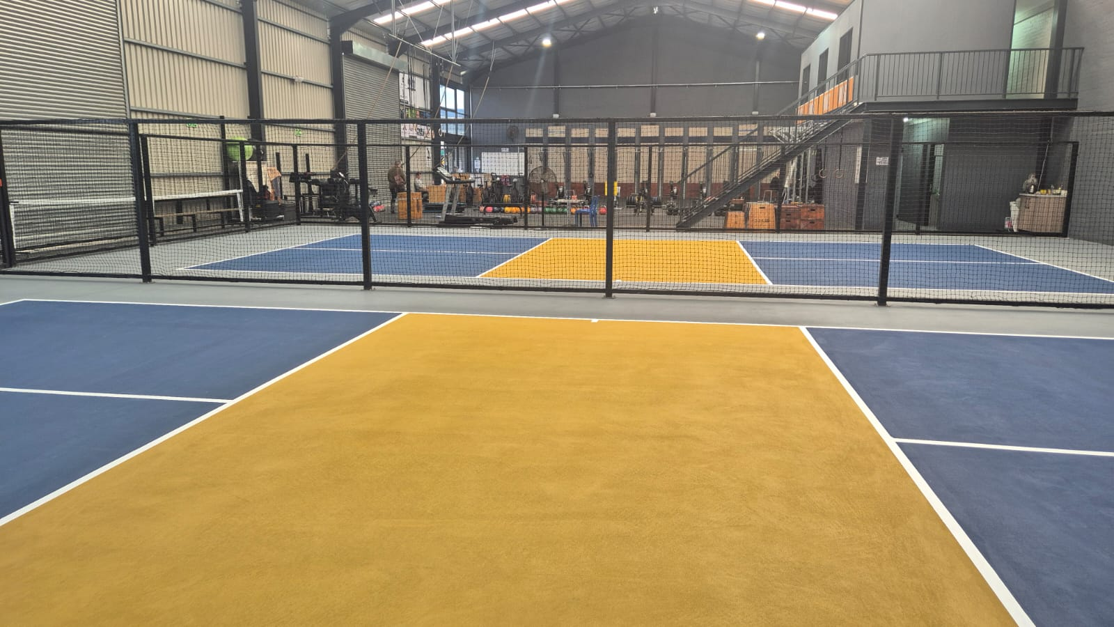 Pickle Court – Court-Side View